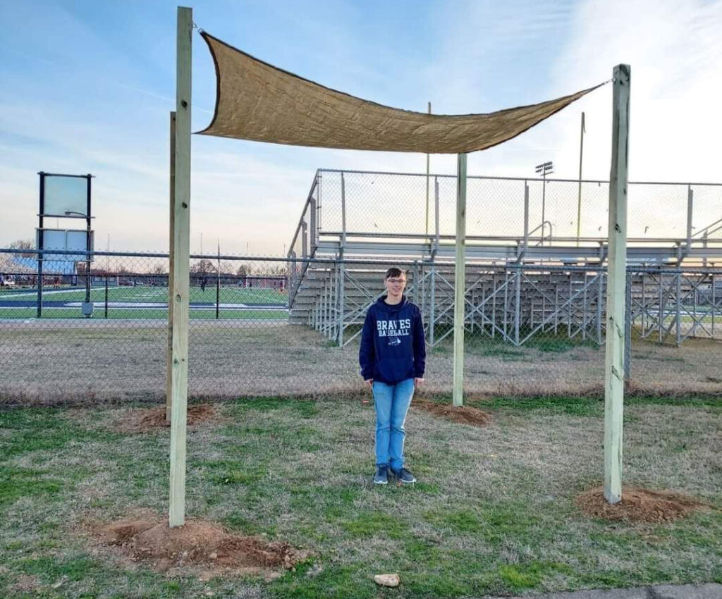 Lewisburg Band Field Shade